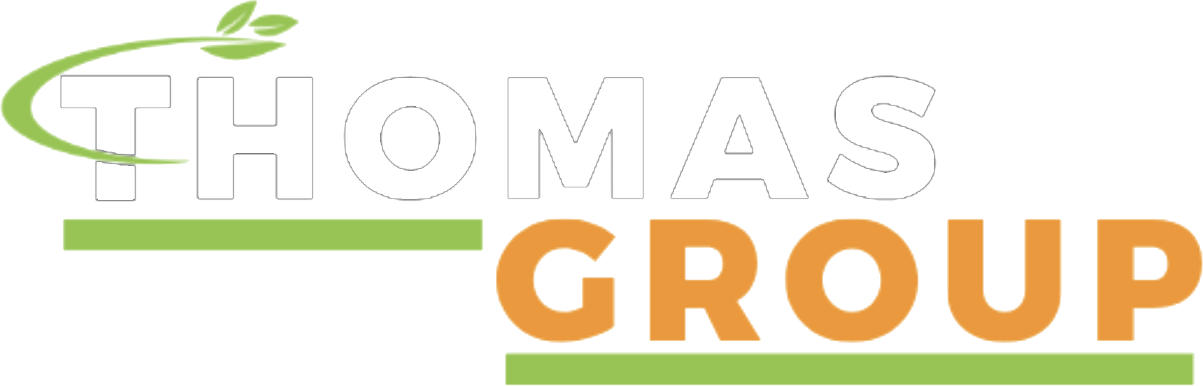 Thomas Group Logo with white text variation